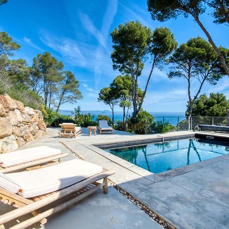 Lujosa Villa De Diseno Con Vistas A Sa Riera Begur Oda fotoğraf