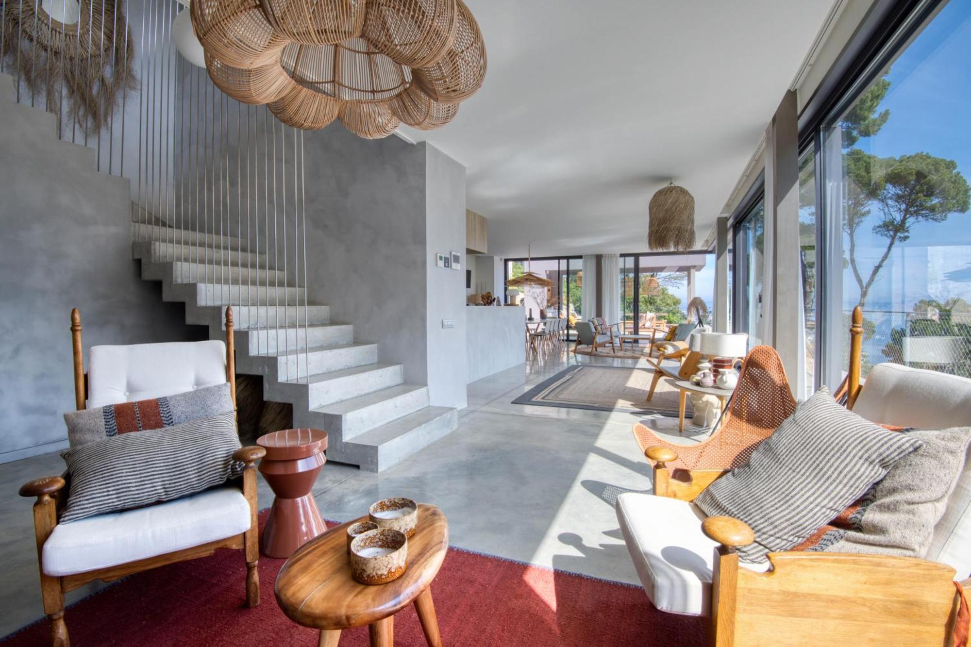Lujosa Villa De Diseno Con Vistas A Sa Riera Begur Oda fotoğraf
