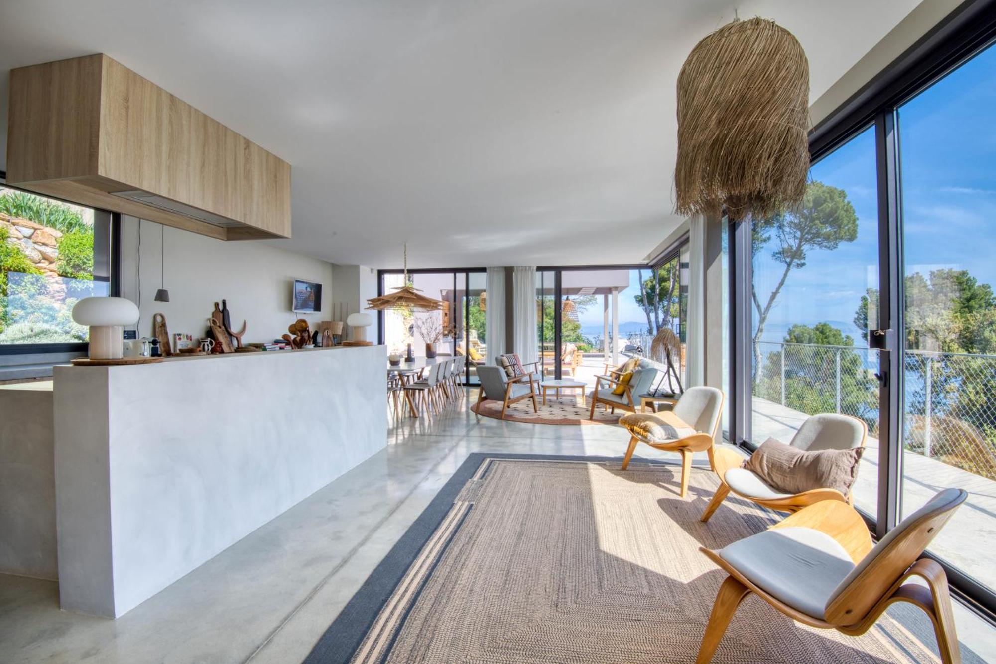 Lujosa Villa De Diseno Con Vistas A Sa Riera Begur Oda fotoğraf